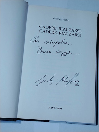 Libro gigi buffon autografato - gigi,