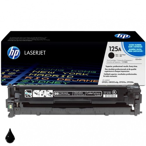 Toner originale nero 125a - hp,