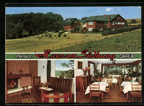 Cartolina darup hotel pension - darup,, hotel-pension