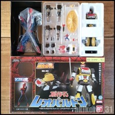 Soul of Chogokin GX-33 Spiderman & Leopardon Bandai Modellino Robot