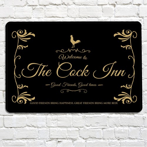 Cock inn bar - cock,