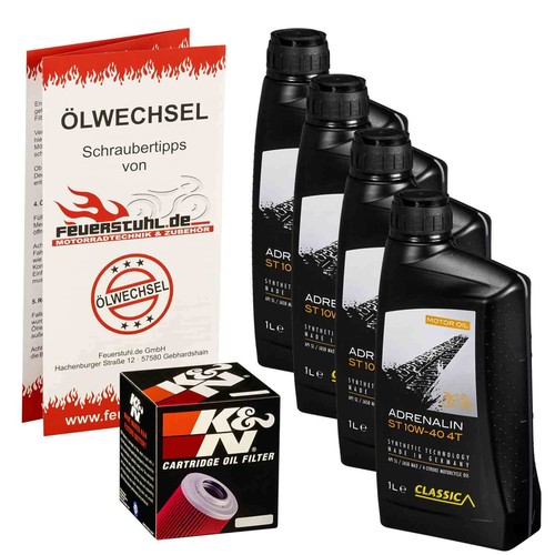 ölwechselset adrenaline n - Ölwechselset, adrenaline/k&n