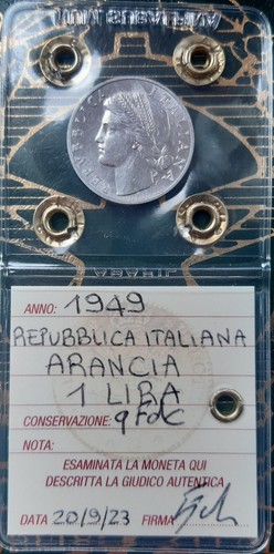 Lira 1949 - ($), 1