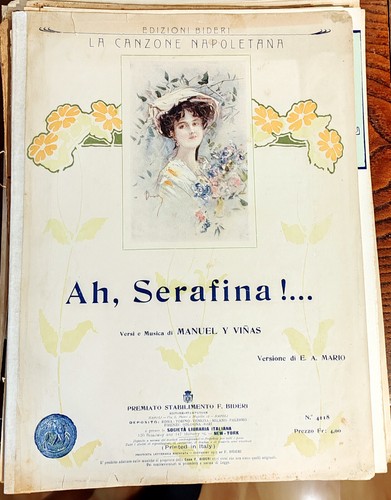 Spartito serafina - ah,