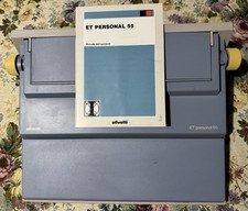 Macchina da scrivere elettrica vintage Olivetti ET Personal 55