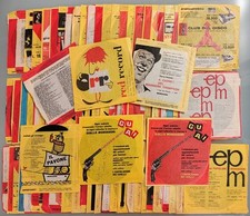 83 DISCHI 45 GIRI FLEXY DISC "IL MUSICHIERE IL GIORNALE CHE CANTA" MONDADORI