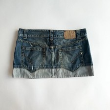 Y2K gonna vintage dondup Dana orlo pieghevole