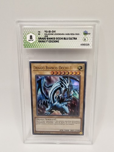 Drago bianco occhi blu - bianco,