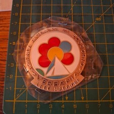 Placca targhetta smalto Verbania lago maggiore azienda autonoma di soggiorno