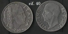 20 CENTESIMI 1940 LIRE ITALIA