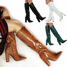 Stivali donna scarpe a punta