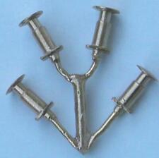 SET 4 RESPINGENTI IN OTTONE