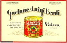 Anni '30 Valera (Parma) Estratto di Pomodoro Bordi