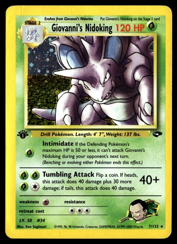 Pokemon giovanni s - ✅,