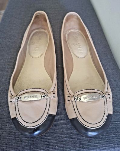 Ballerine chanel bicolore - ballerine,