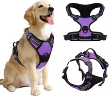 Pettorina per Cani, Antifuga E anti Tiro Riflettente, Imbracatura Traspirante pe