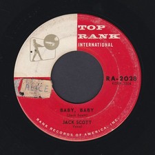 Jack Scott: Baby, Baby US Top