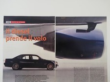 Clipping Ritaglio Articolo 1999 BMW 740d Il Diesel Prende il Volo