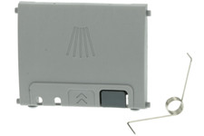 Coperchio e molla distributore lavastoviglie Bosch Siemens Neff 00611576
