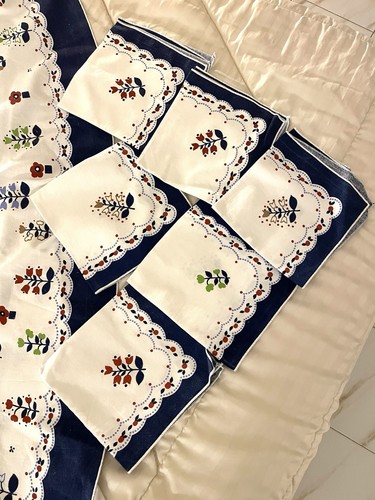 Vintage tovaglia rotonda con - vintage,