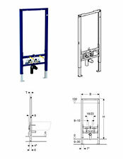 GEBERIT DUOFIX MODULO PER BIDET SOSPESO CARTONGESSO CM.112 111.512.00.2