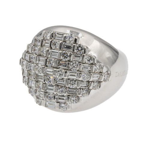 Anello damiani oro bianco - in,