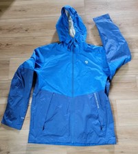 Giacca Mountain Hardwear Uomo L Blu Vapordry con Cappuccio Full Zip Outdoor Avventura