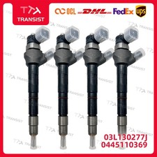 4pcs Injecteurs 0445110369