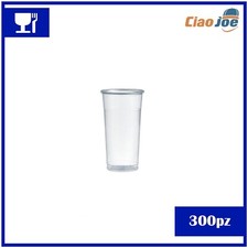 Bicchieri Tumbler 355 ml plastica rigida cocktail feste eventi bar 300 pz