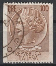 1955 - 100 l.  Italia Turrita