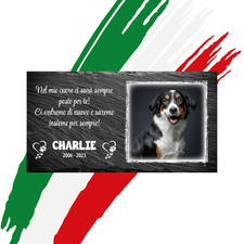 Targa Commemorativa per Cane E