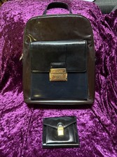 Moschino Set Zaino Pelle