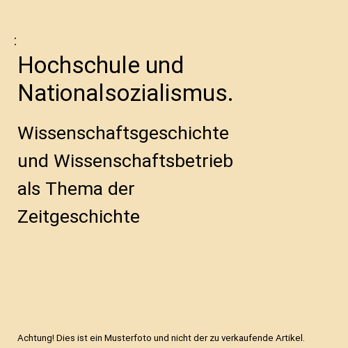 Hochschule und