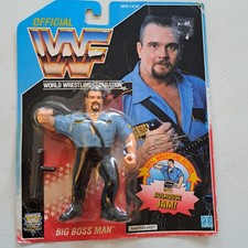 WWF Hasbro MOC Wrestling personaggio Big Boss Man