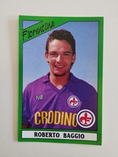 OTTIMA !!! ROBERTO BAGGIO (FIORENTINA) - FIGURINA N. 104 -  ED. PANINI 1987/88