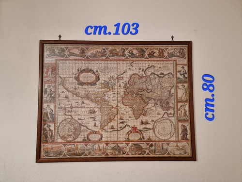 Quadro puzzle cartina