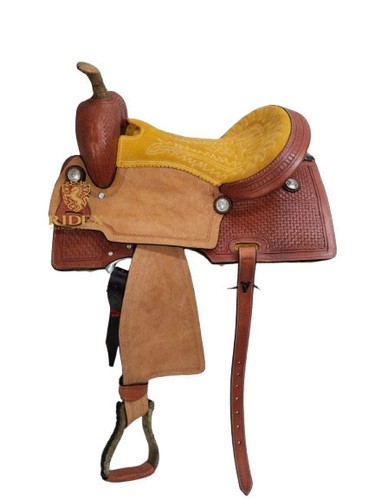 Sella per cavallo pelle - sella,