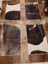 Tappeto in cavallino vero marrone 