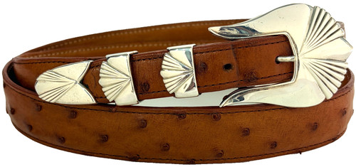 Fibbia cintura ranger argento - cintura,