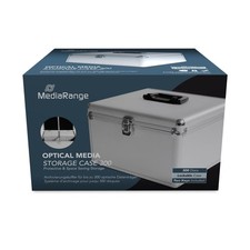 Valigia porta cd e dvd per DJ da 300 posti argento-One size