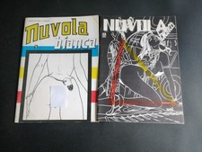 NUVOLA BIANCA VOLUMI 0- 1  MENSILE DI FUMETTI E MUSICA CON ANDREA PAZIENZA 1984