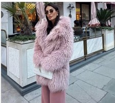 CAPPOTTO PELLICCIA SINTETICA