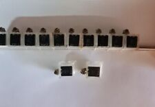 Pulsante citofoni vintage, con collegamento a vite, su barra, Pulsanti generici