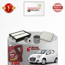 KIT TAGLIANDO 4 FILTRI E OLIO SUZUKI ALTO 1.0 GPL 50KW 68CV DAL 2009 ->