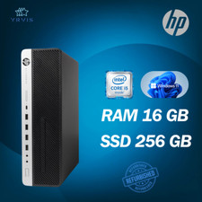 PC DESKTOP HP 800 G3 SFF INTEL I5 RAM 16GB SSD 256GB WIN 11 PRO RICONDIZIONATO