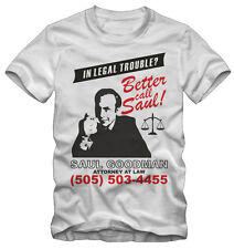 T-shirt /Maglietta Breaking Bad Better call Saul Saul Goodman Serie TV