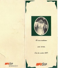 FOLDER VUOTO SIP SCHEDE GOLDEN 292 293 (C&C 2335 / 36 FU) STORIA DEL TELEFONO