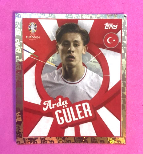 Topps uefa euro 2024 sticker - uefa,
