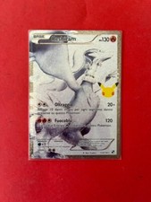 RESHIRAM GRANFESTA 113/114 25TH CARTA POKEMON ITA RARA MINT