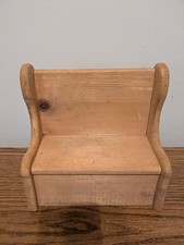 Panca per bambole legno - bambole,